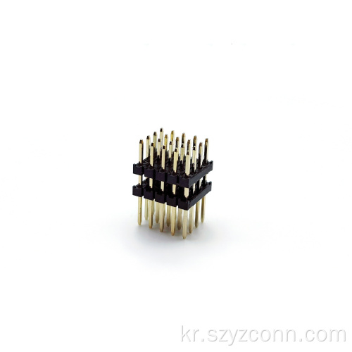 2.0.mm 핀 헤더 4열 스트레이트
